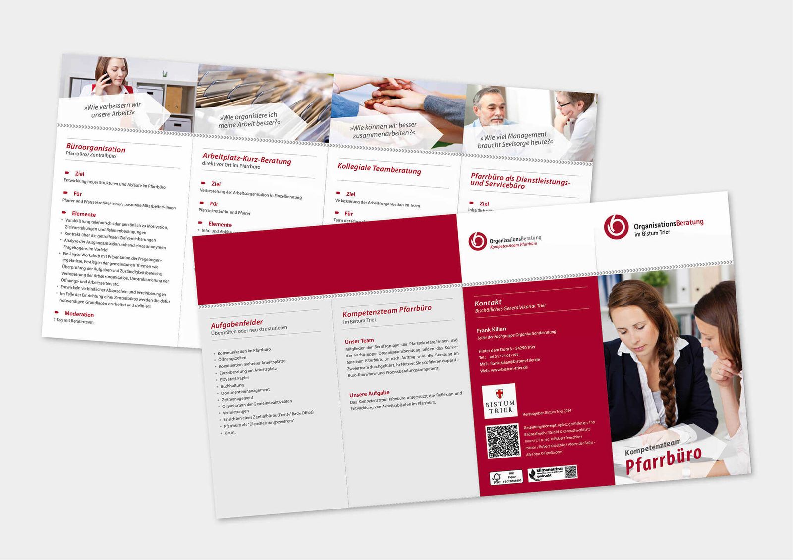 Systemische Logoentwicklung für Gremien, Pfarreien und Dekanate – Ansicht 3