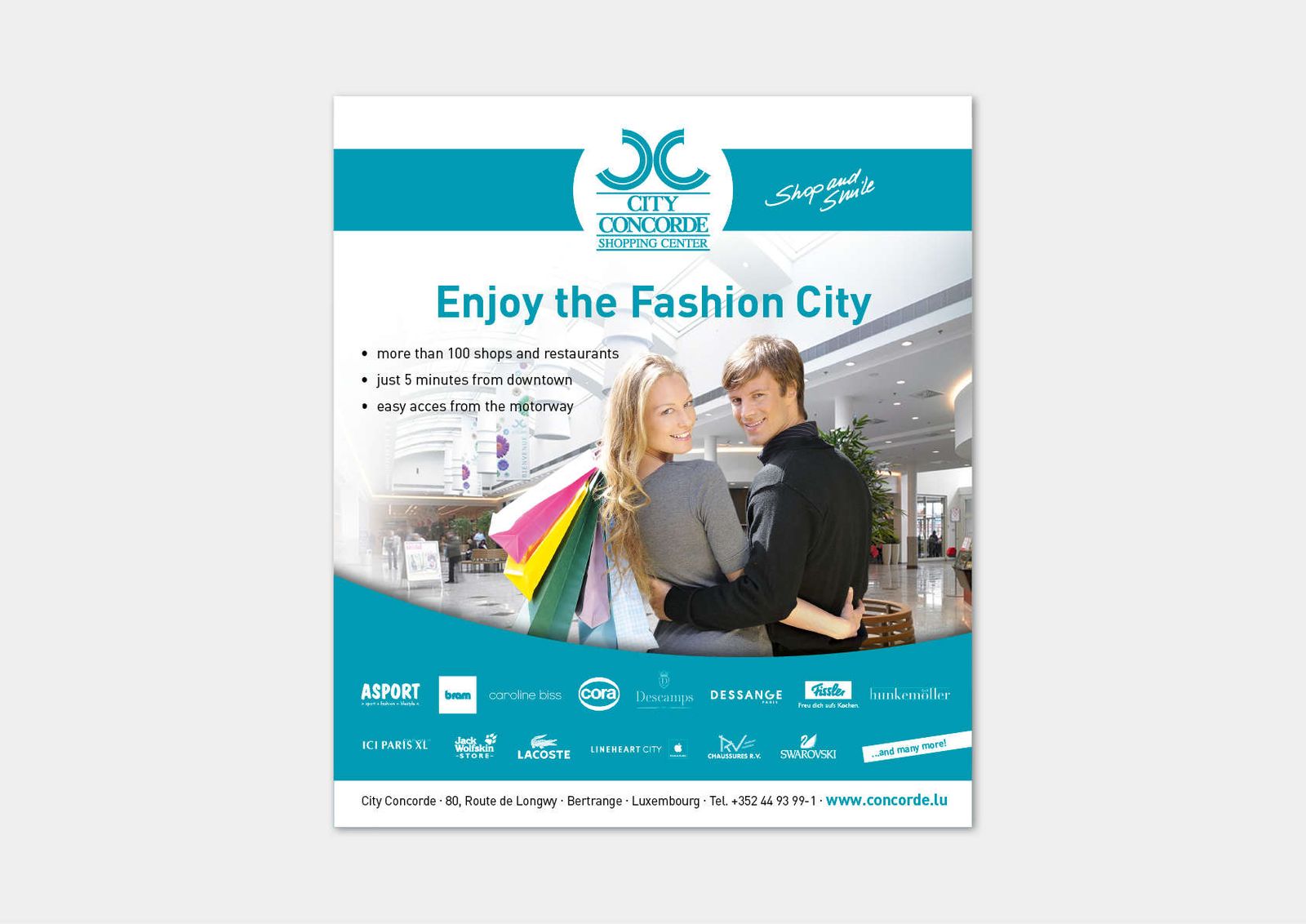 City Concorde: Shopping Center in Luxemburg – Ansicht 5