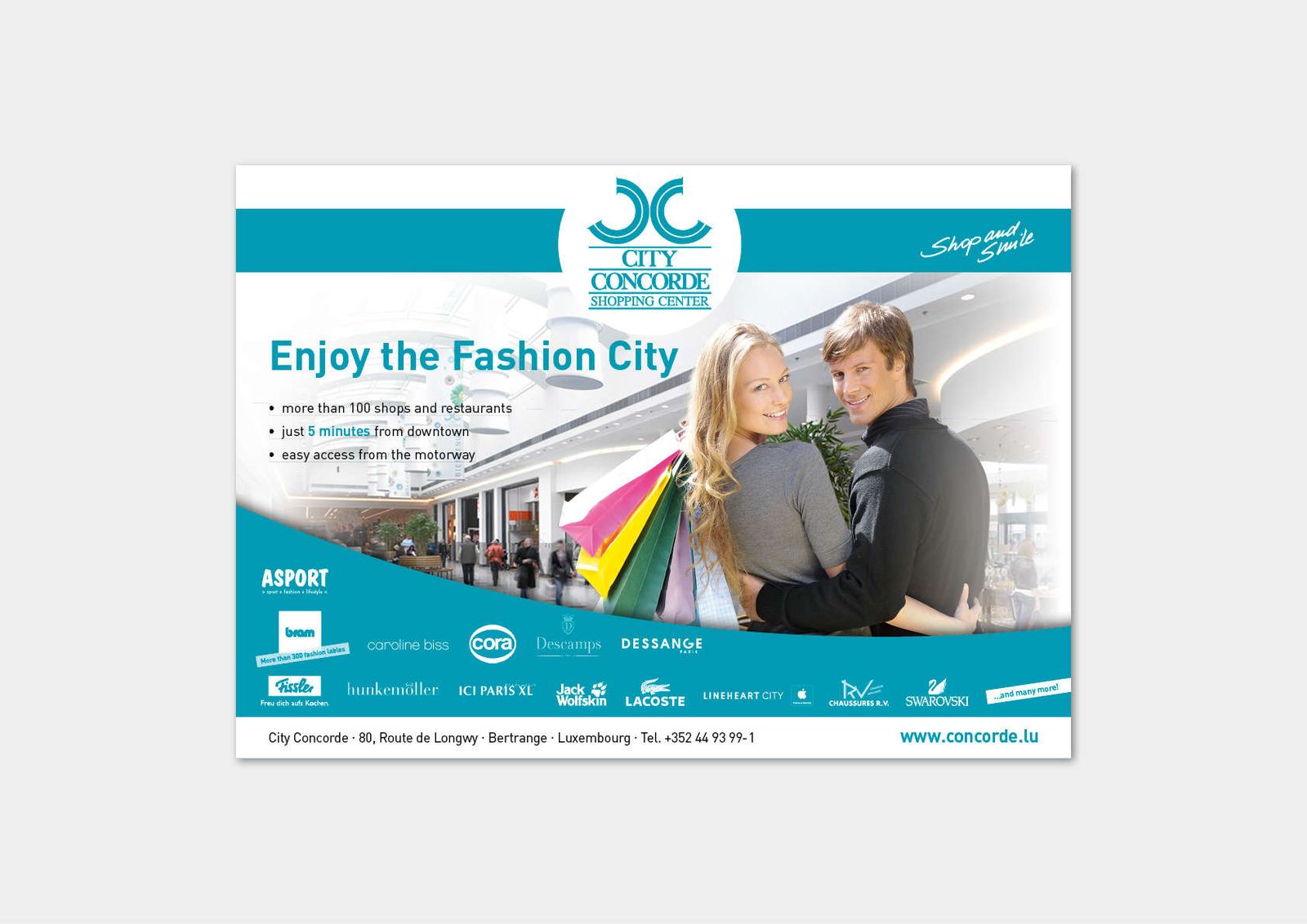 City Concorde: Shopping Center in Luxemburg – Ansicht 6