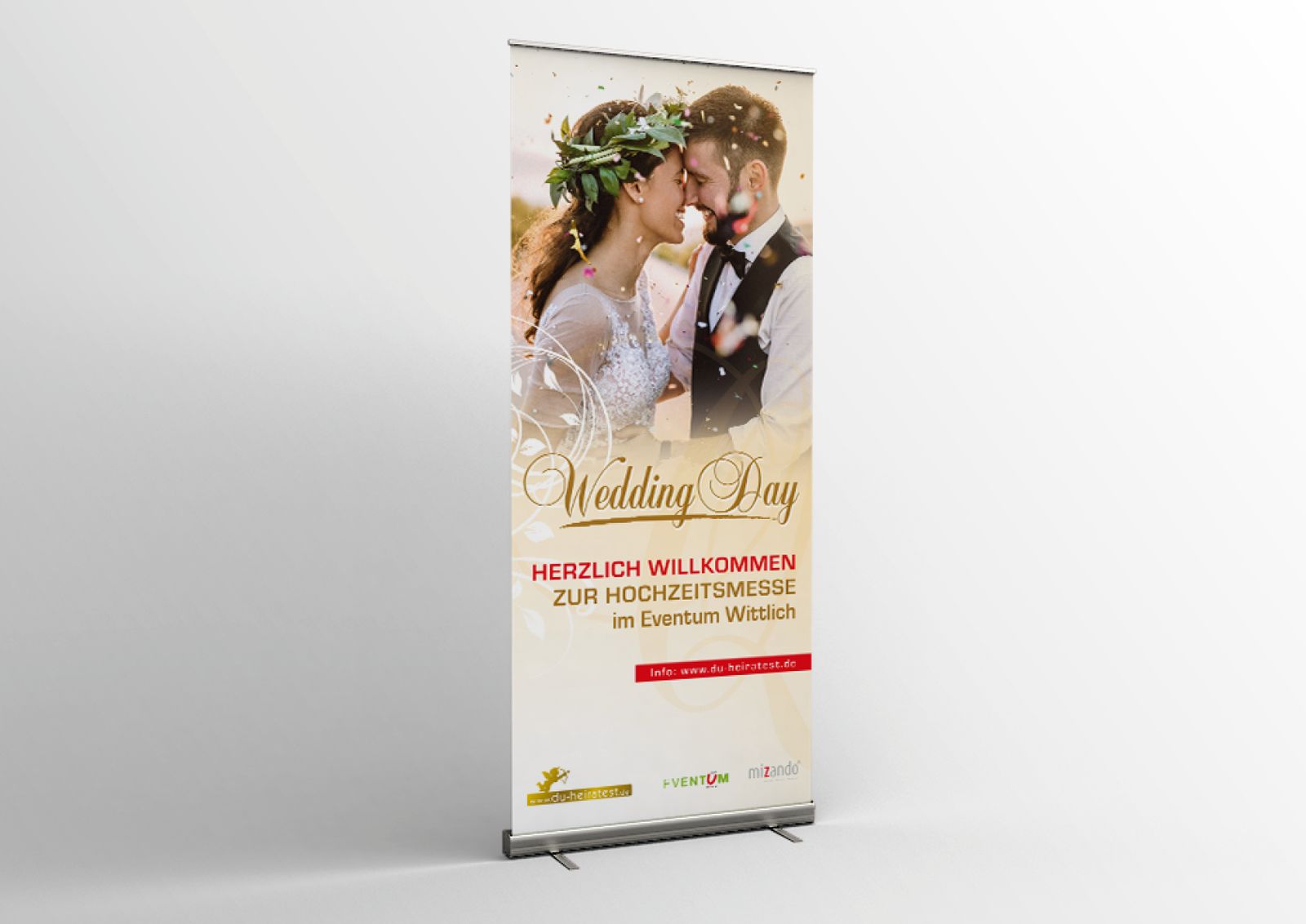 Sag Ja: Visual für eine Hochzeitsmesse – Ansicht 4