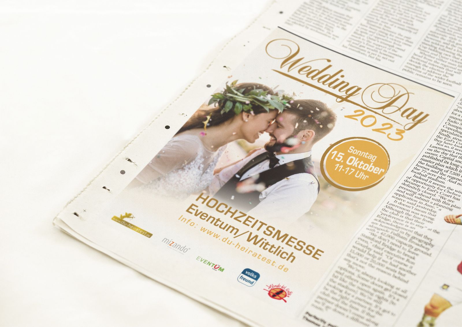Sag Ja: Visual für eine Hochzeitsmesse – Ansicht 8