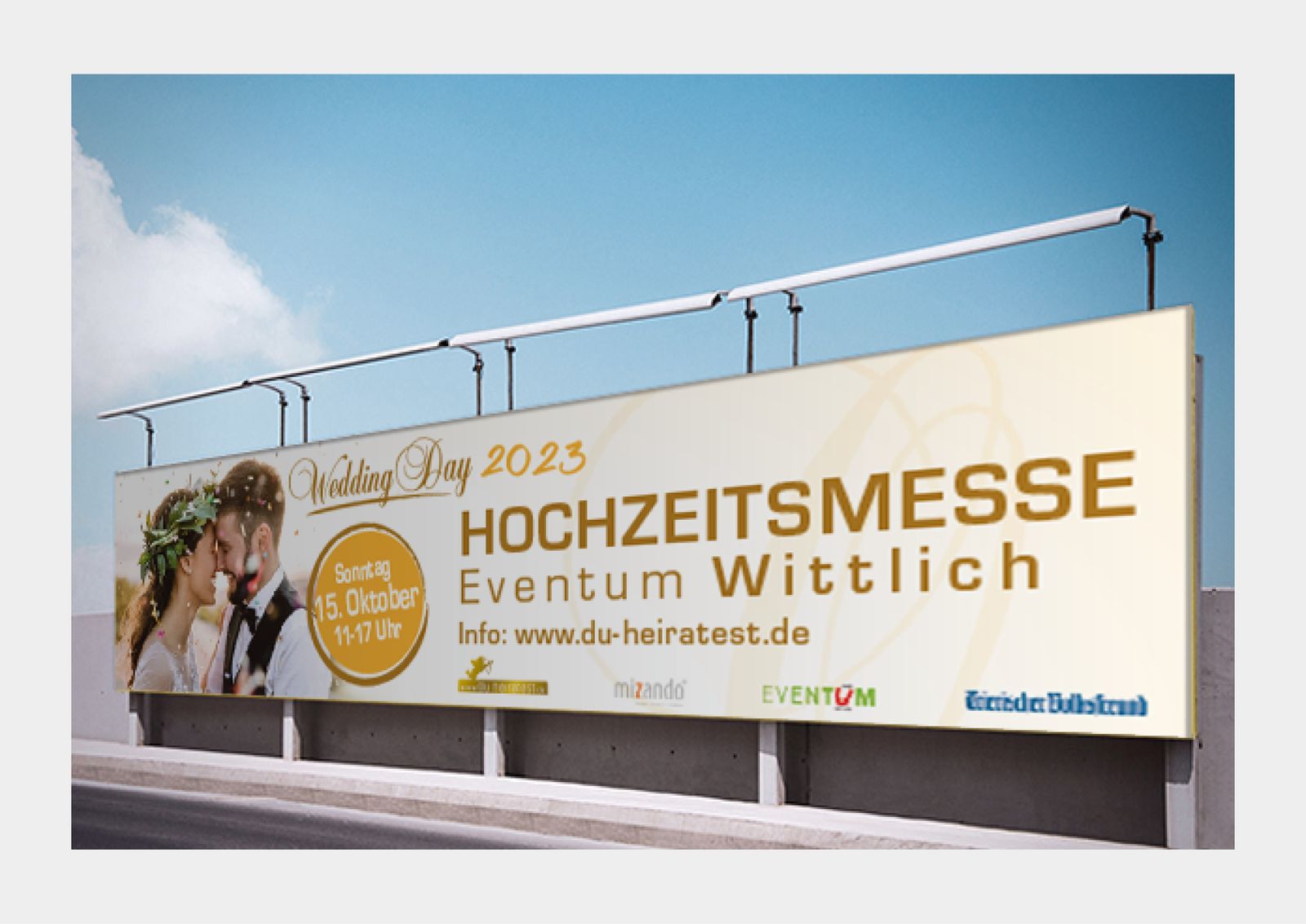 Sag Ja: Visual für eine Hochzeitsmesse – Ansicht 9