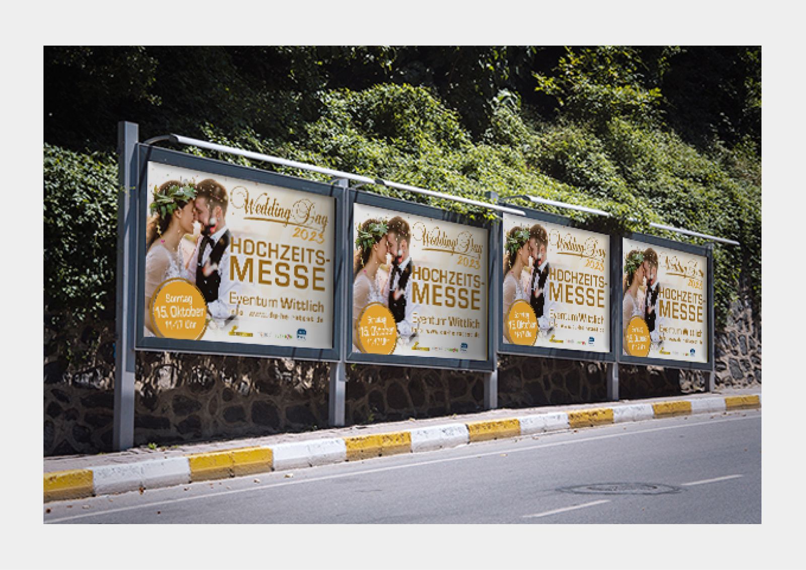 Sag Ja: Visual für eine Hochzeitsmesse – Ansicht 2
