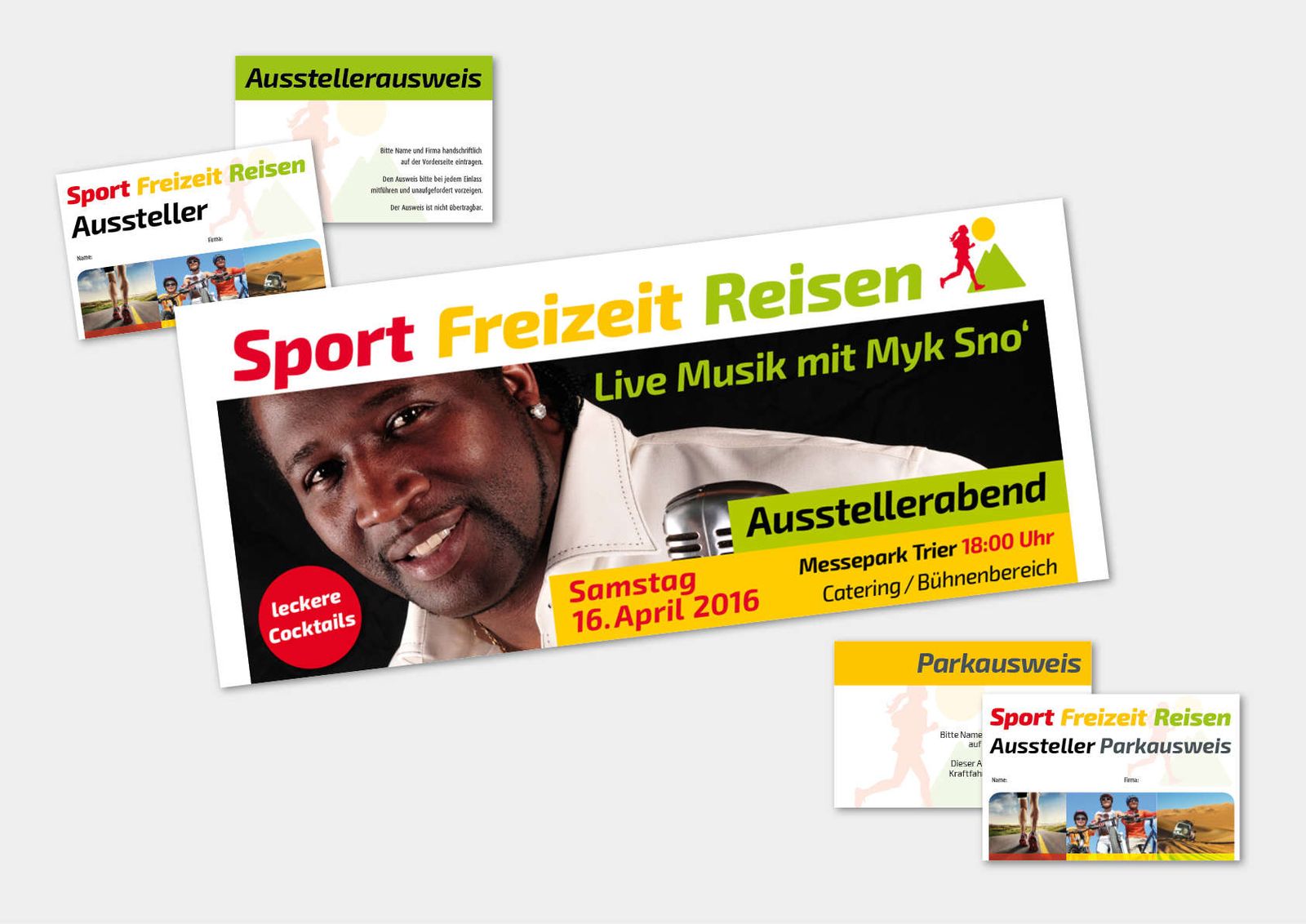 Messe in Trier: Corporate Design für Sport Freizeit Reisen – Ansicht 4