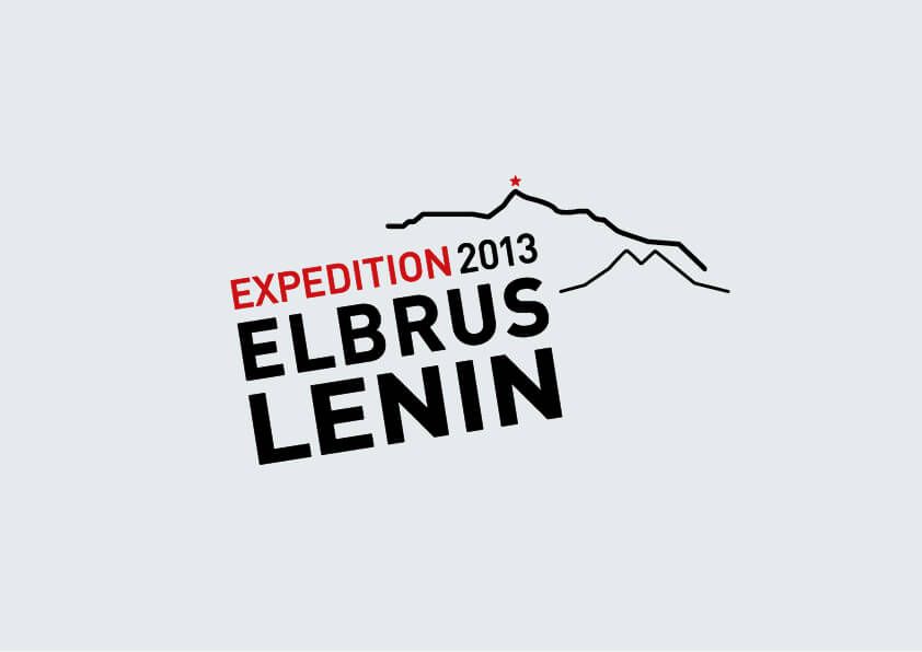Wort-Bildmake und Sponsoren der Expedition