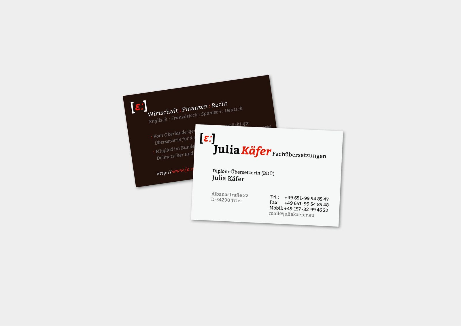 Übersetzen für Profis: Julia Käfer Fachübersetzungen – Ansicht 2