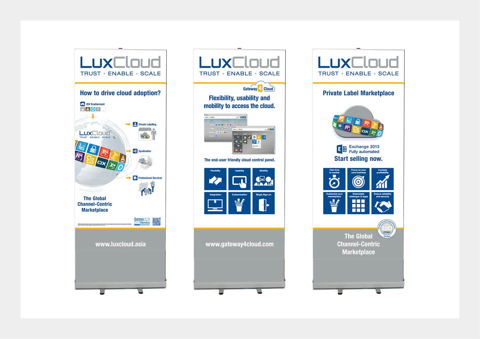 Corporate Identity: Branding für LuxCloud – Ansicht 16