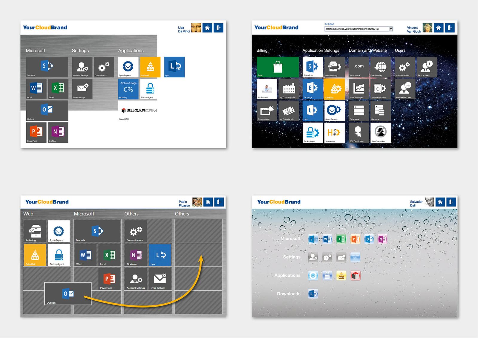 Corporate Identity: Branding für LuxCloud – Ansicht 8