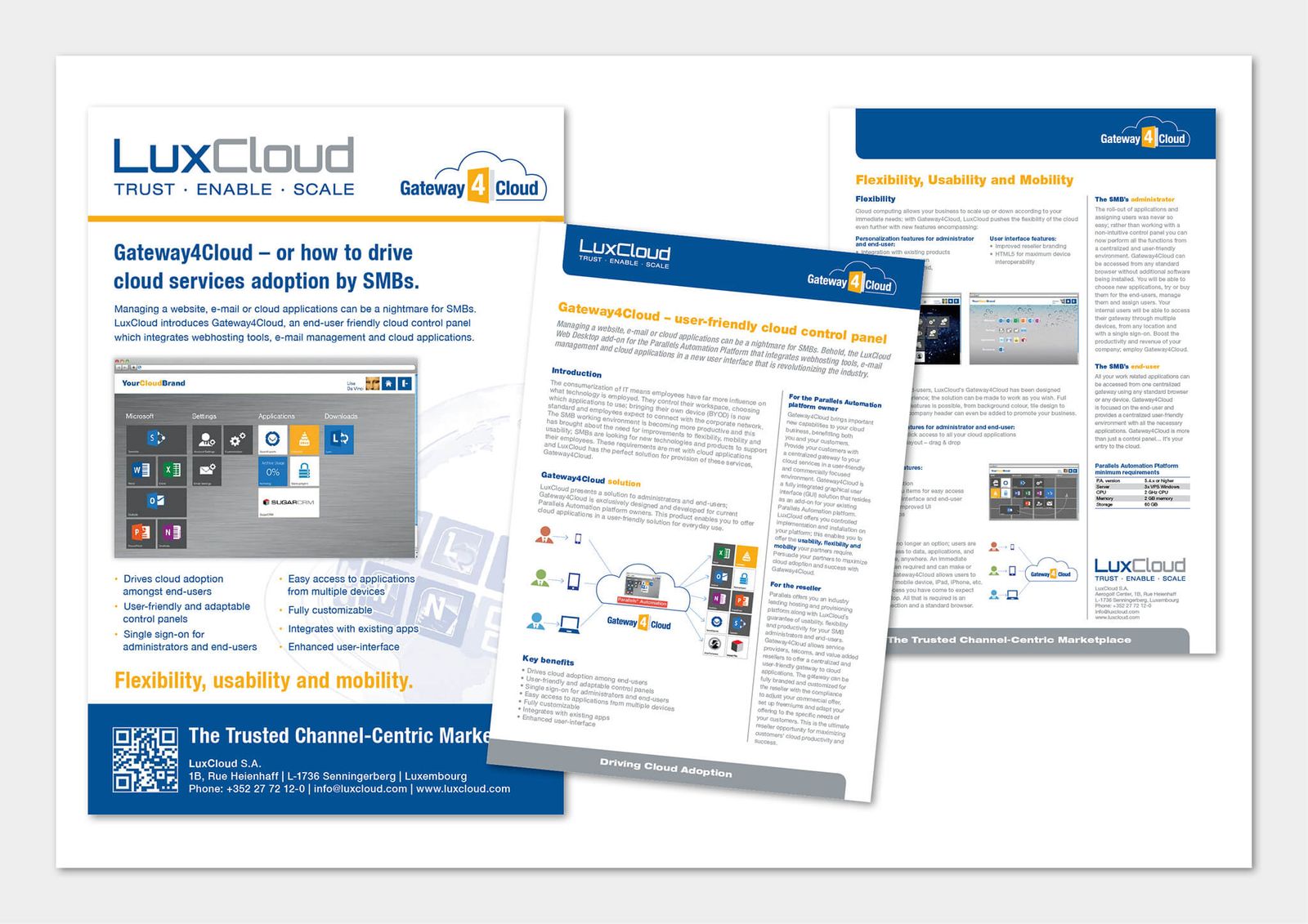 Corporate Identity: Branding für LuxCloud – Ansicht 15