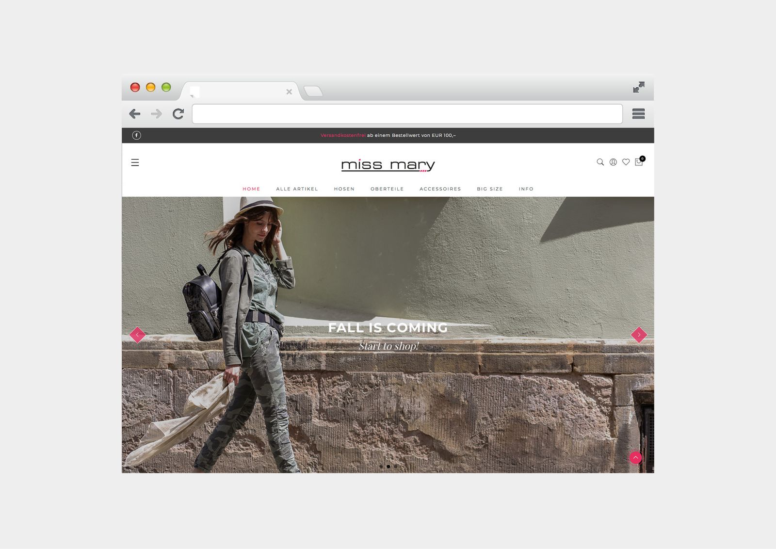 Webshop und Klassisch: Miss Mary Trendstore – Ansicht 4