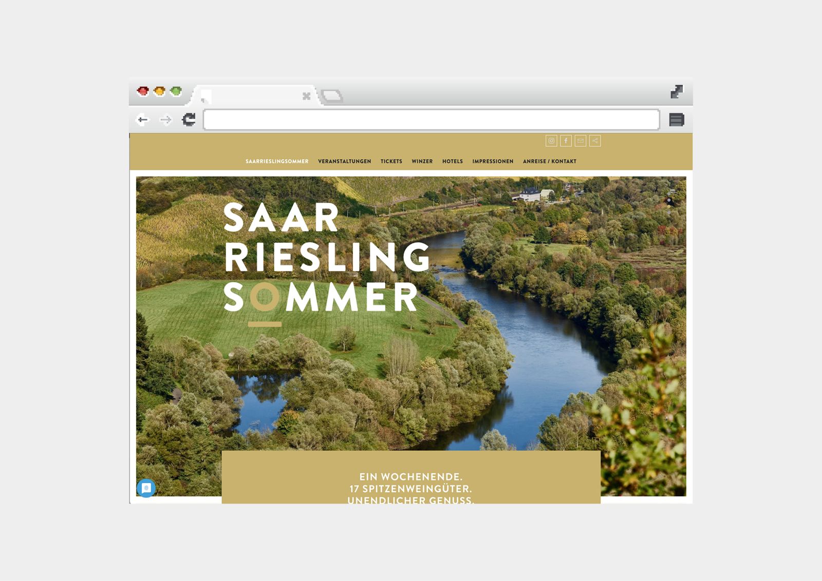 Das neue Logo Saar Riesling Sommer auf Gold – Ansicht 9